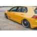 Накладки сплиттеры на пороги на VW Golf VIII